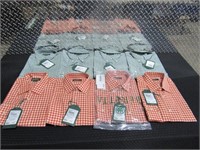 (Qty - 8) Men's Beretta Brand Button Down Shirts-