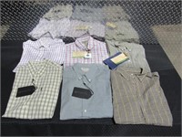 (Qty - 6) Men's Beretta Brand Button Down Shirts-