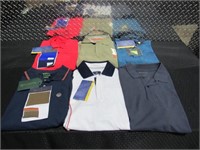(Qty - 6) Men's Beretta Brand Collared Shirts-