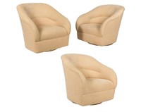 Swivel Tub Chairs - Three