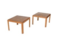 Pair Chinese Modern End Tables