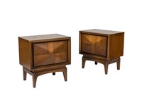 United Furniture Kagan Style Nightstands - Pair