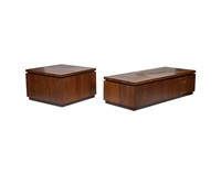Probber Style Walnut End and Coffee Table