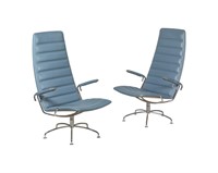 Arne Jacobsen for Fritz Hansen Leather Chairs