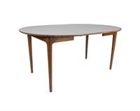 Walnut Formica Top Kitchen Table