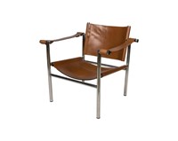 Norell Style Leather Chair