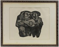 Lithograph - Musicians - Signed, Numbered & Dated