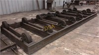 Fabricated Roller Bed, 21' x 7'6",