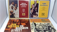Four LPs, Mills Brothers, Dixieland Festival