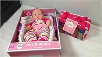 Circo Out & About five piece set baby doll with