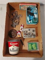 Misc tools, sharpener, and other collectibles