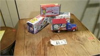 Box of toy vehicles