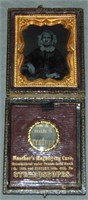 Ambrotype in Mascher's Magnifying Case.