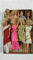 Barbies and other dolls