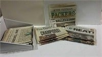 Green Bay Packers news papers mostly 1997 Super