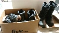Women's boots sizes 11, 9 and 9