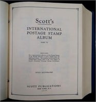 SCOTT INTERNATIONAL ALBUMS VOLUMES 1-6 LIGHT USED