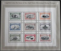 USA PLATE BLOCKS MINT FINE-VF H/NH