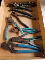 Blue hadled tools