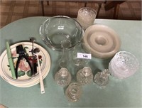 Large lot of misc glass & china items