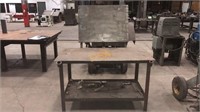 2' wide x 4' long  metal work table