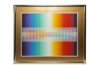 Yaacov Agam (Israeli, b. 1928)- Rainbow Silkscreen