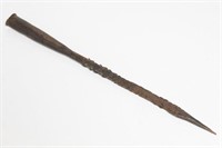 Iron Spear or Lance Head, Antique Militaria