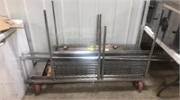 Rolling industrial cart