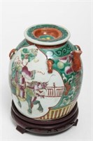 Chinese Famille Rose Porcelain Tea or Wine Pot