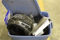 Snowmobile Helmet w/Parts & 2004 Skidoo Manual