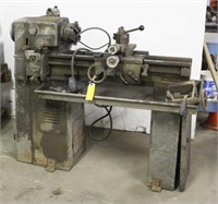 Clausing Metal Lathe on Stand Unknown Condition