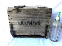 Liilymans cordial full box original soda syphons