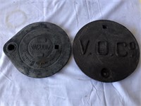 Vacuum & Voco ground cover lids