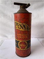 Shell pennant kerosene 1 quart tin