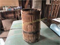 wood nail barrel