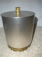 Tobacco Jar Humidor 6.5 x4.25 x 5 Inch Bronze