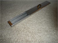 Pencil Box 10x2 x1 Inch Top w/ Bronze Slides