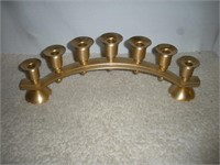 9980 Seven Candle Candelabra Anodized Alum.