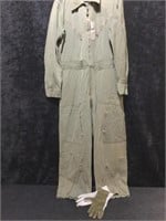 Air Force Flight Suit with New Flight Gloves