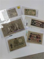 Lot Of Assorted Bank Notes