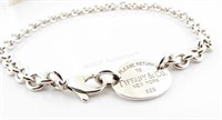 Tiffany & Co. Sterling Tag Necklace