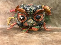 Paper Mache Chinese Dragon Mask