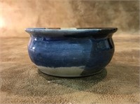 Signed Hand-sculpted Pottery Bowl