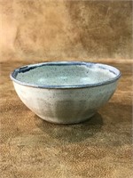 Signed Hand-sculpted Pottery Bowl