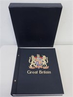 Great Britain stamp album mint and used