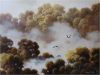 Michael Taylor "Flying Free" Oil on board