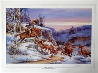 D'Arcy Doyle ltd edition prints Snowy River Chase