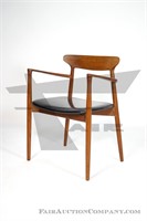 Harry Ostergaard for Randers teak side chair