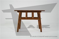 Small Tiki End Table w/ Bamboo Legs
