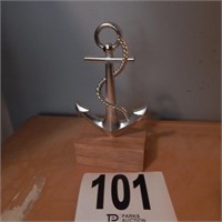 METAL DECORATIVE ANCHOR 8 IN
